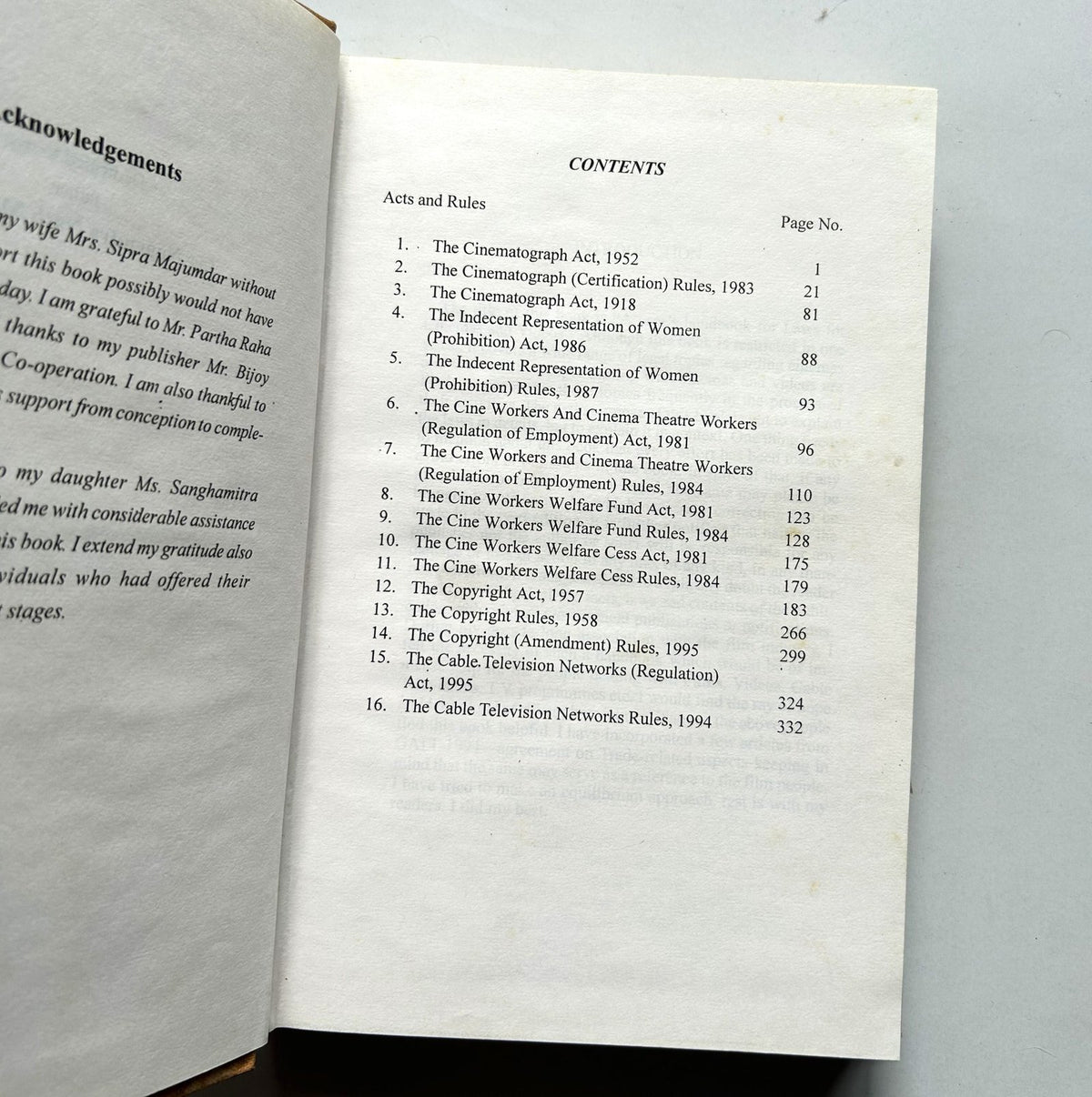 A User's Handbook for Laws for Cinemas and Videos by Dr. Debasish Majumdar image 4