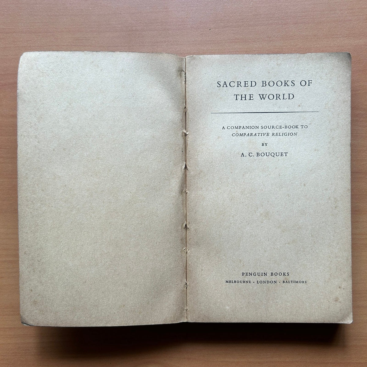 Sacred Books of the World   -  A. C. Bouquet image 1