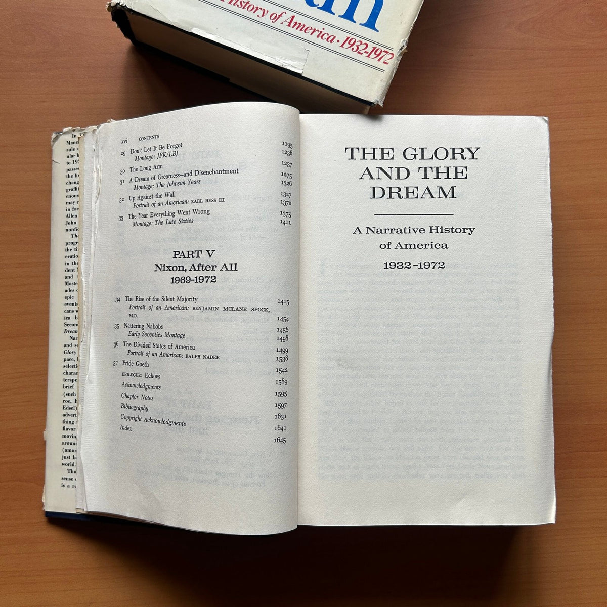 The Glory and the Dream: A Narrative History of America, 1932–1972 (2 Volumes Set)  - William Manchester image 8