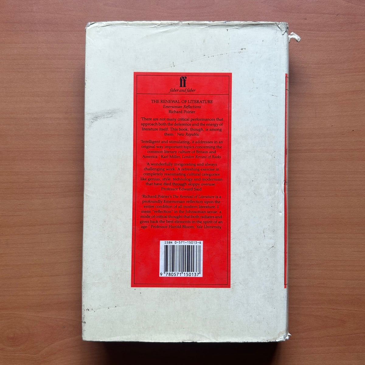 The Renewal of Literature  - Richard Poirier image 2