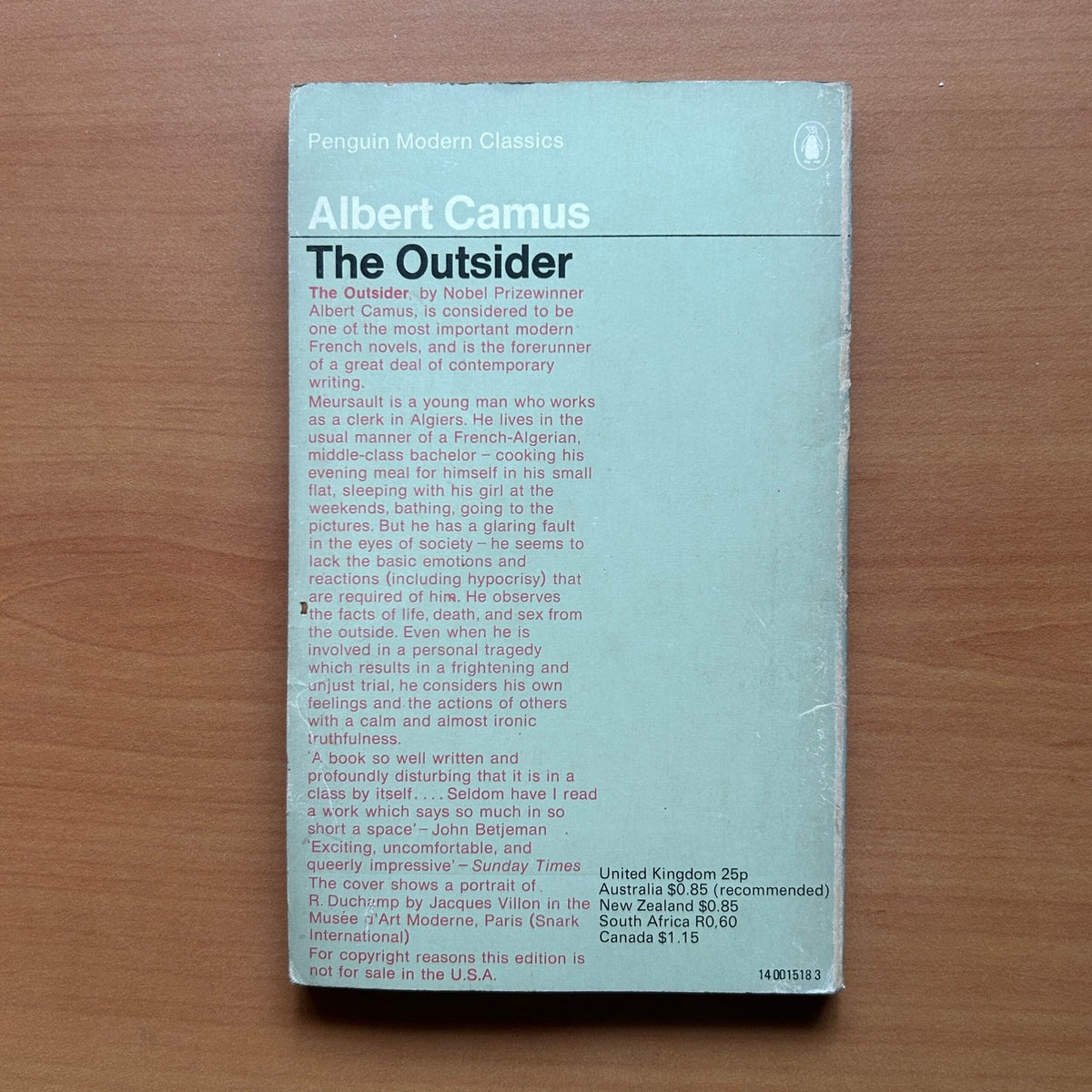 The Outsider  - Albert Camus image 6