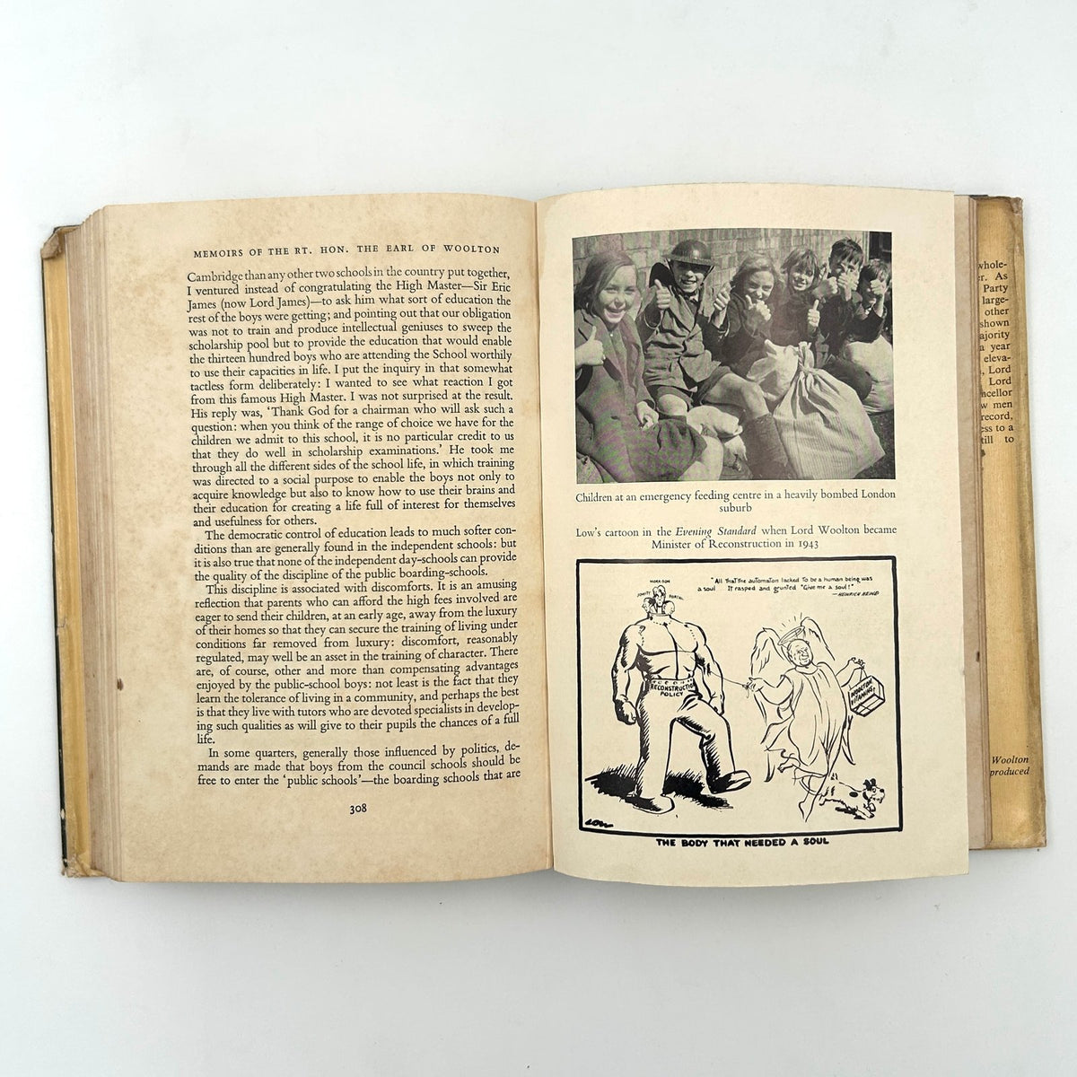 The Memoirs of the Rt. Hon. The Earl of Woolton image 11