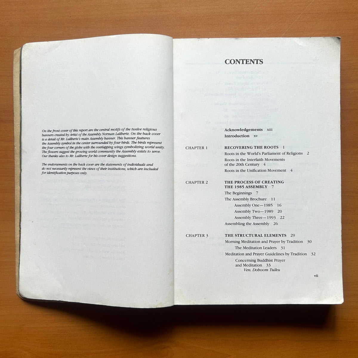 Assembly of the World’s Religions 1985 – A Report  - M. Darrol Bryant John Maniatis Tyler Hendricks image 4