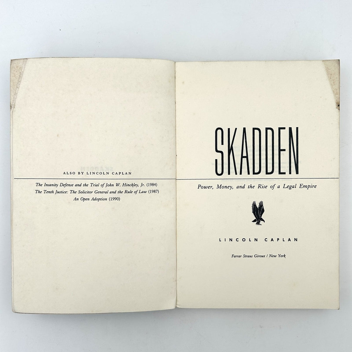 Skadden by Lincoln Caplan image 3