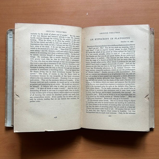 Around Theatres  - Max Beerbohm image 7