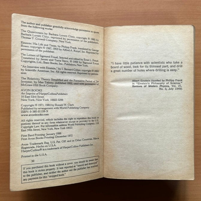 Einstein: The Life and Times  - Ronald W. Clark image 4