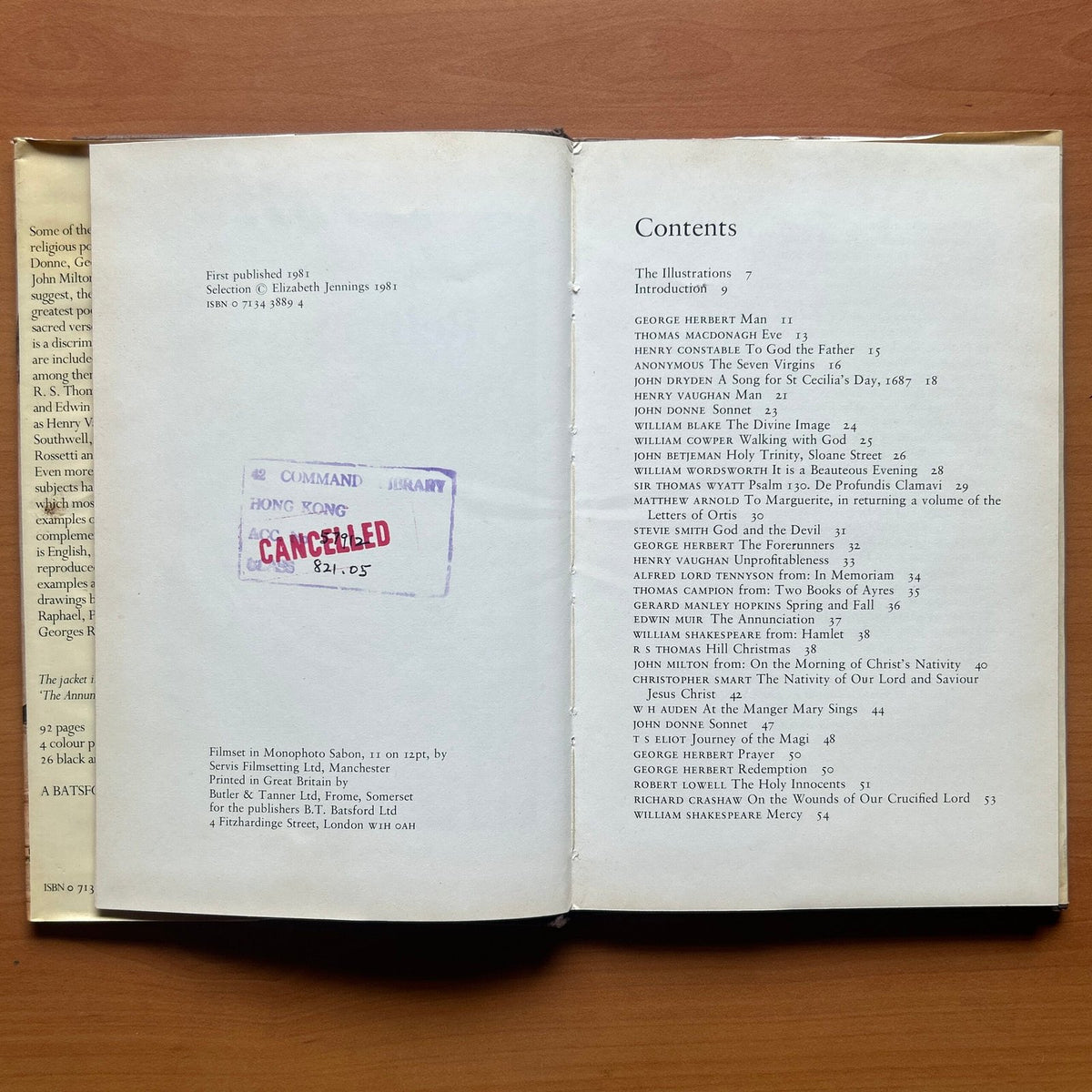 The Batsford Book of Religious Verse  - Elizabeth Jennings image 5