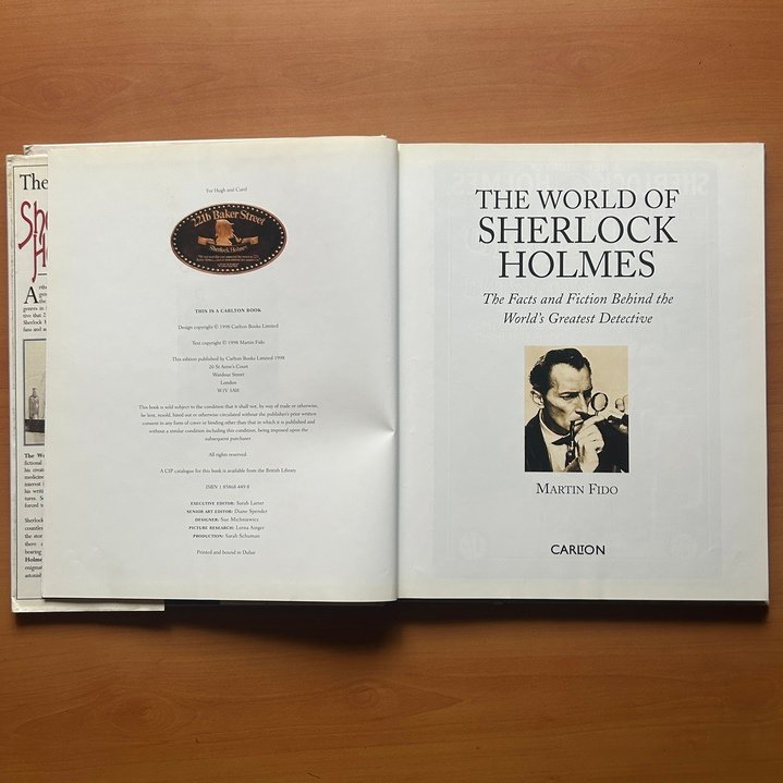 The World of Sherlock Holmes: The Facts and Fiction Behind the World's Greatest Detective  -  Martin Fido image 2