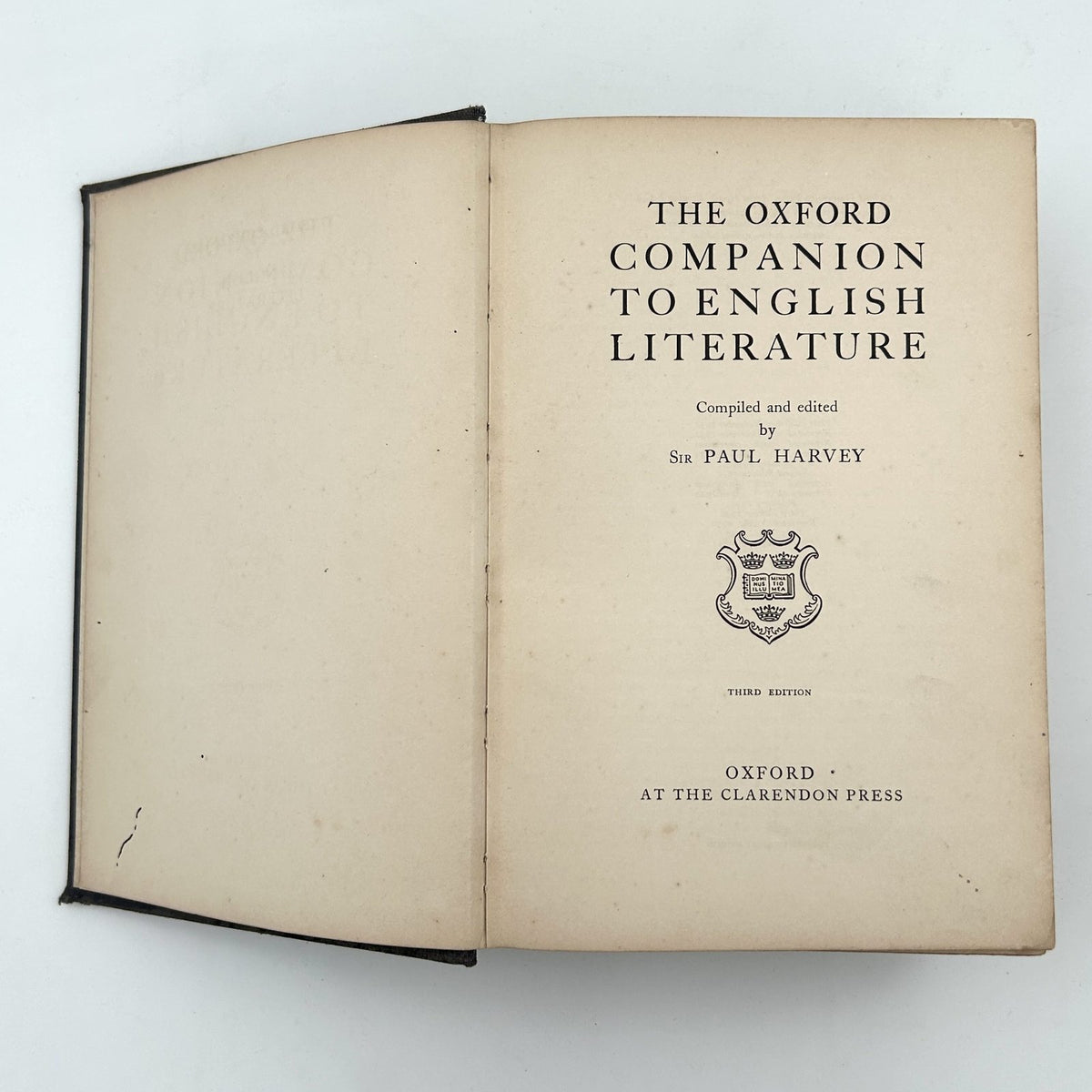 The Oxford Companion to English Literature by Sir Paul Harvey image 3