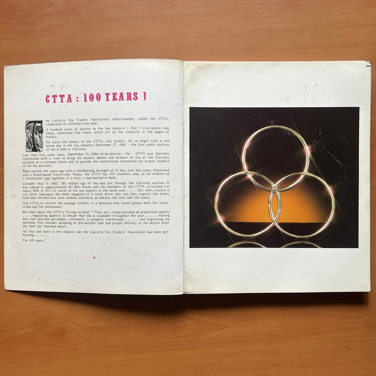 CTTA Centenary: Tea Today, 1886–1986 image 1