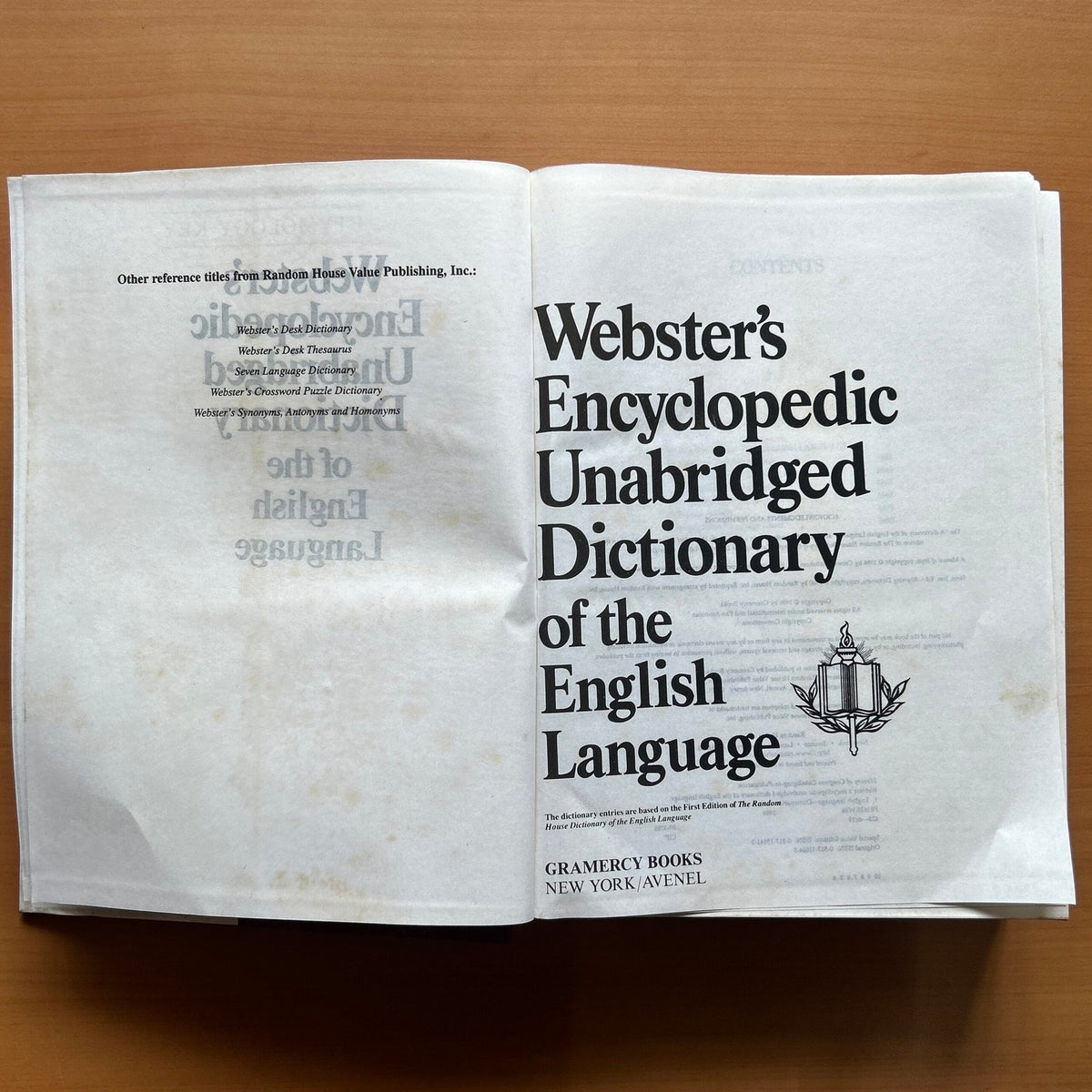 Webster’s Encyclopedic Unabridged Dictionary image 3