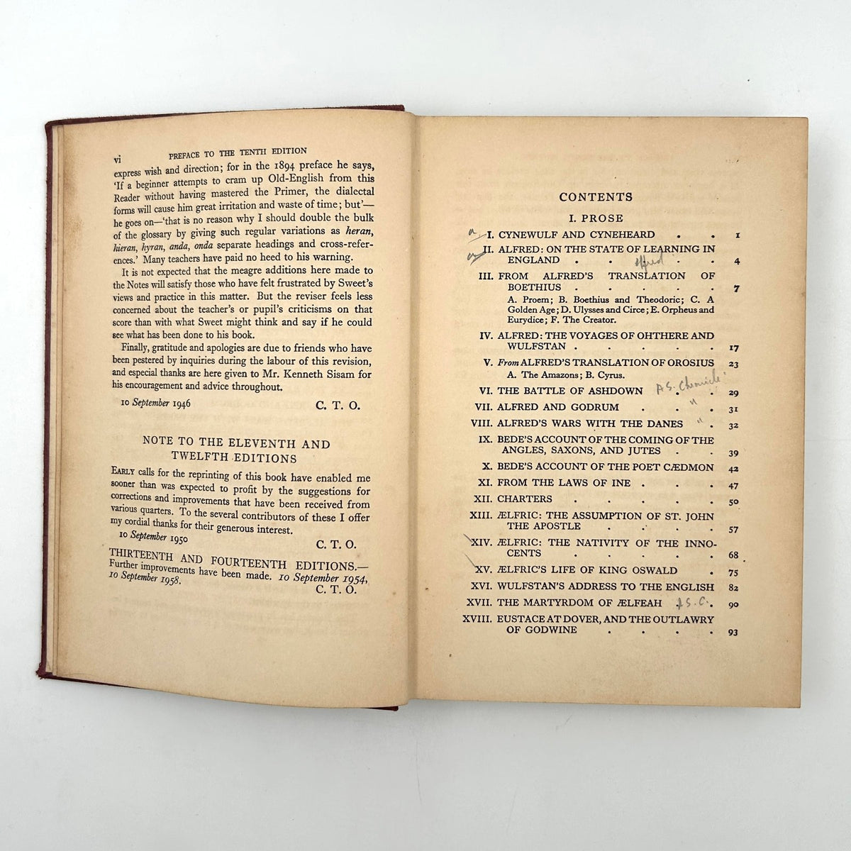 SWEET'S ANGLO-SAXON READER image 5