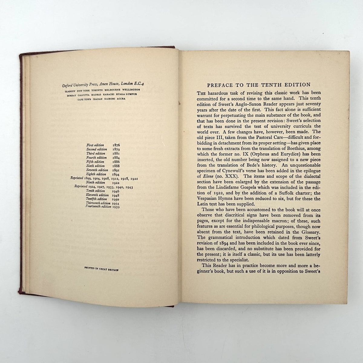 SWEET'S ANGLO-SAXON READER image 4