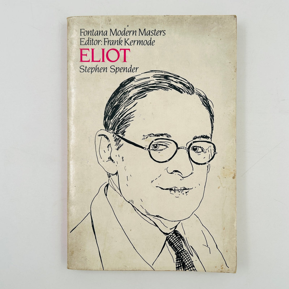 ELIOT by Stephen Spender image 0