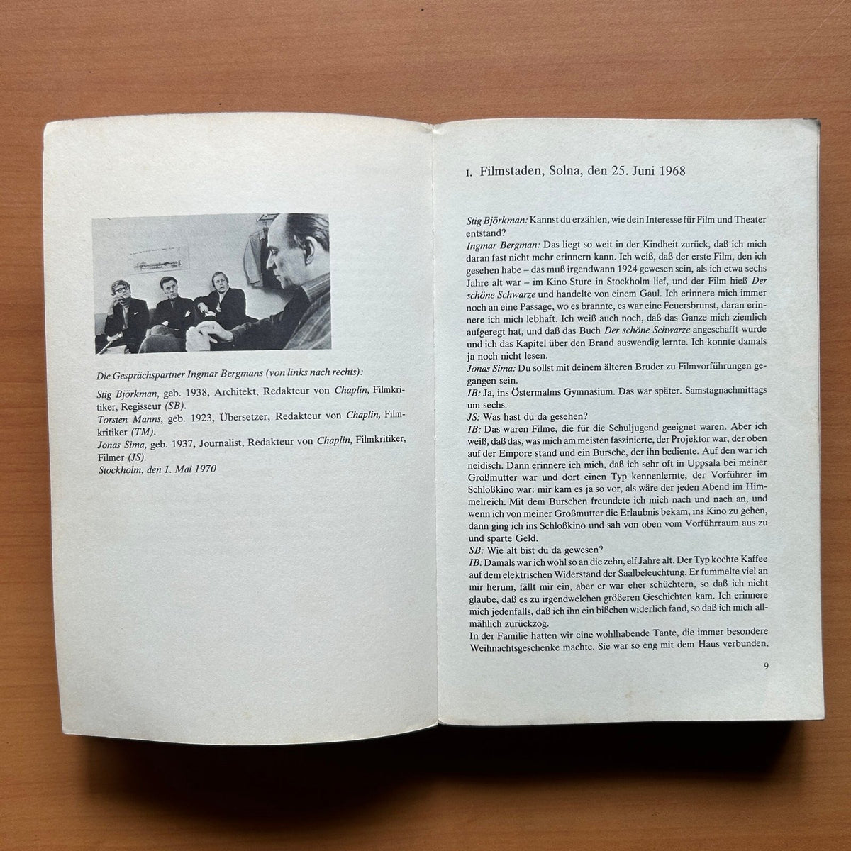 Bergman über Bergman – Interviews mit Ingmar Bergman über das Filmemachen image 4