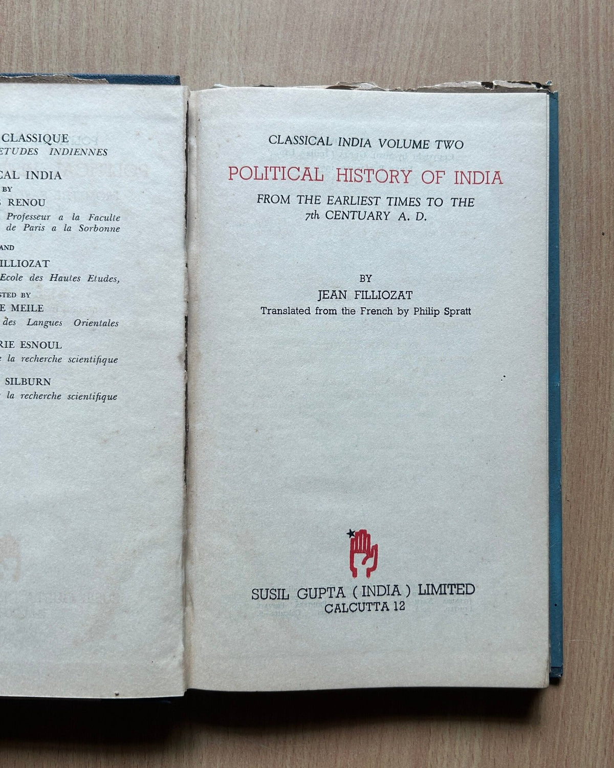 Political History of India  - J. Filliozat image 2