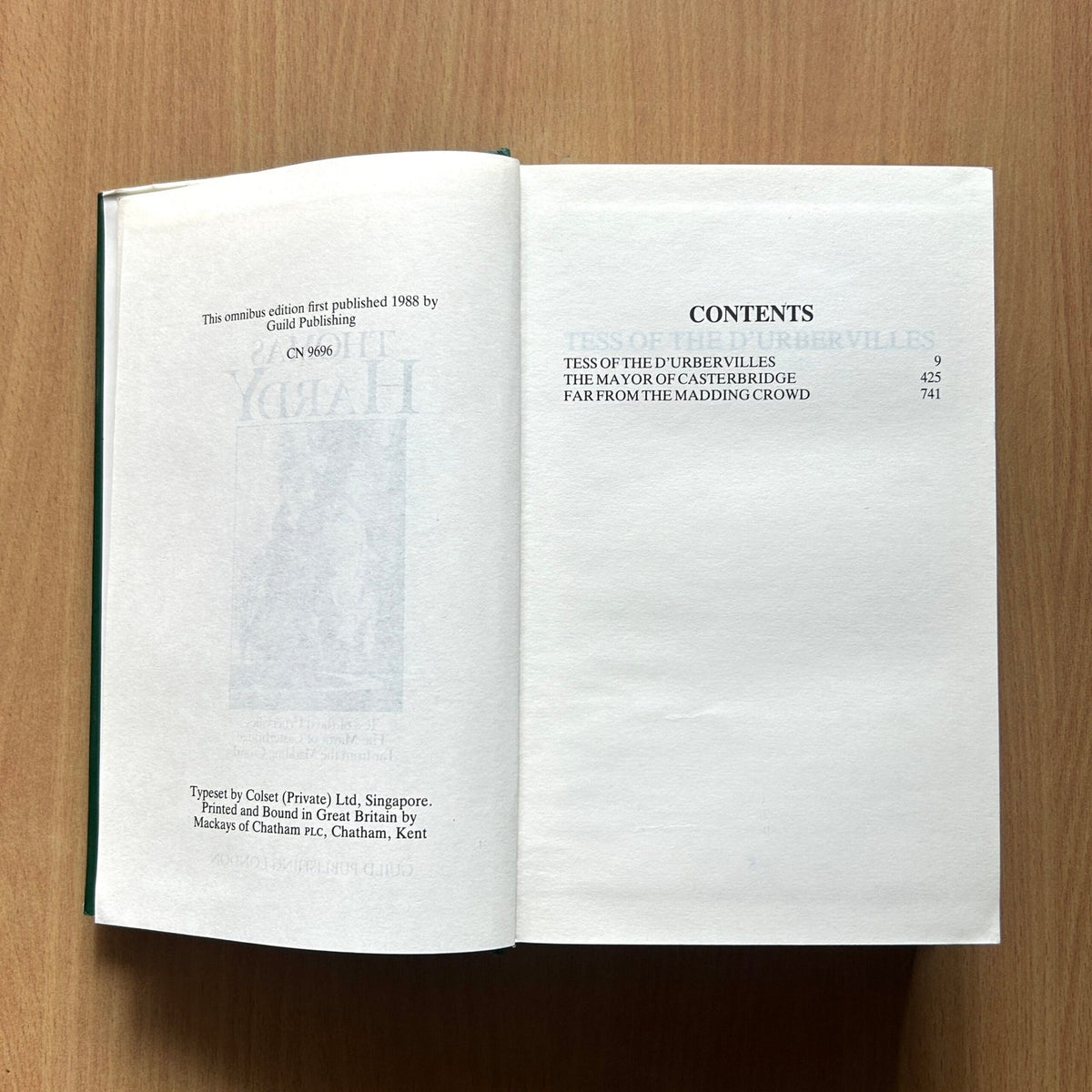 Thomas Hardy  - (Collected Works of Thomas Hardy) image 2