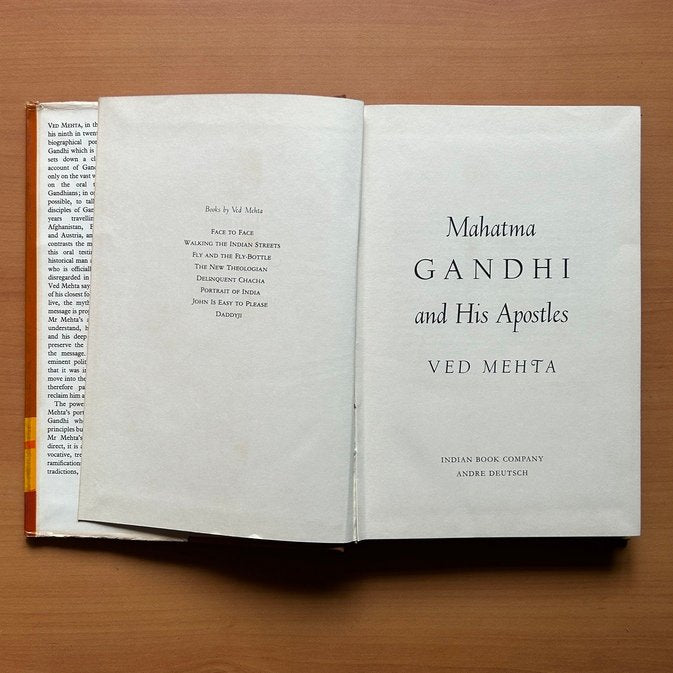 Mahatma Gandhi and His Apostles  - Ved Mehta image 2
