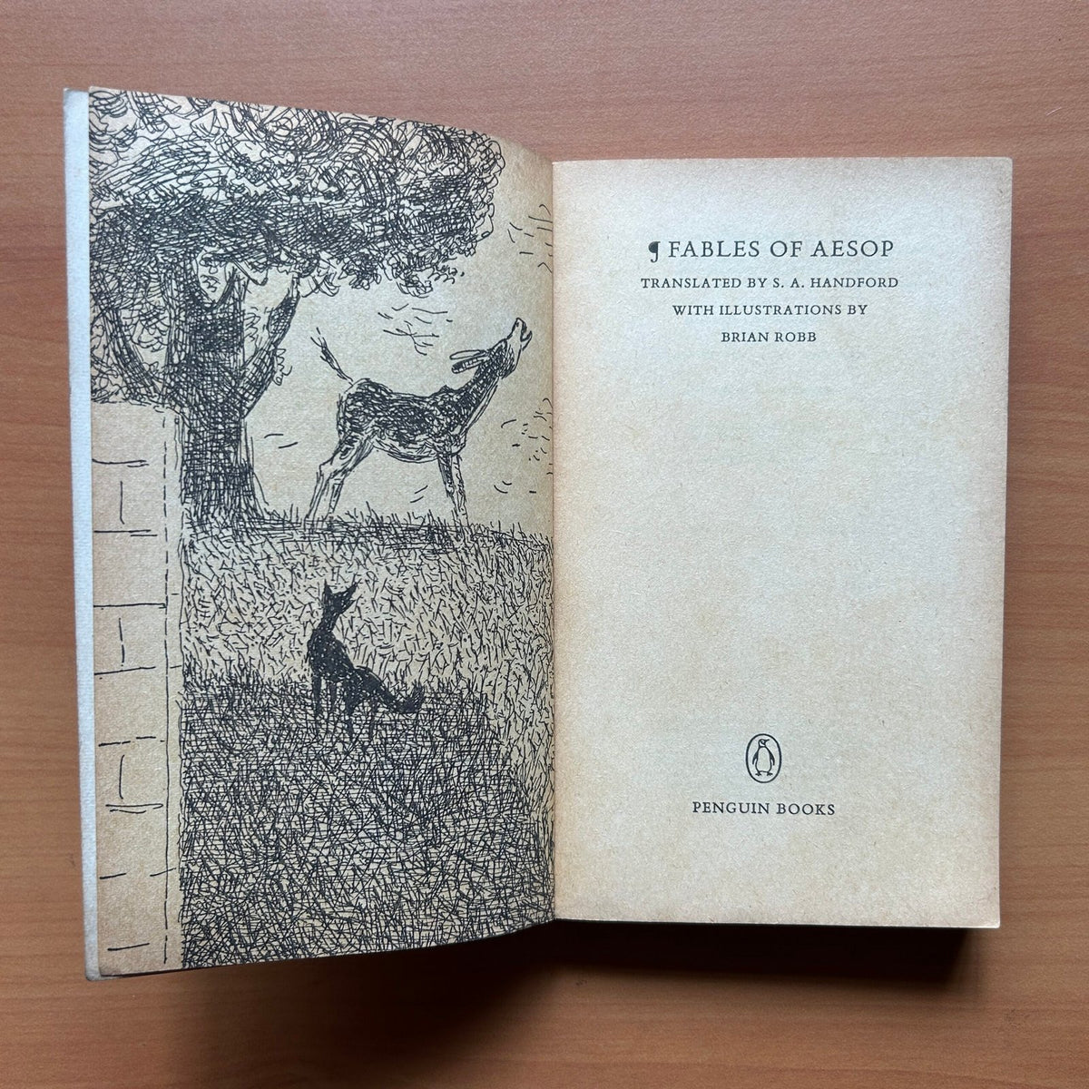 Fables of Aesop  - Aesop  -  S. A. Handford image 1