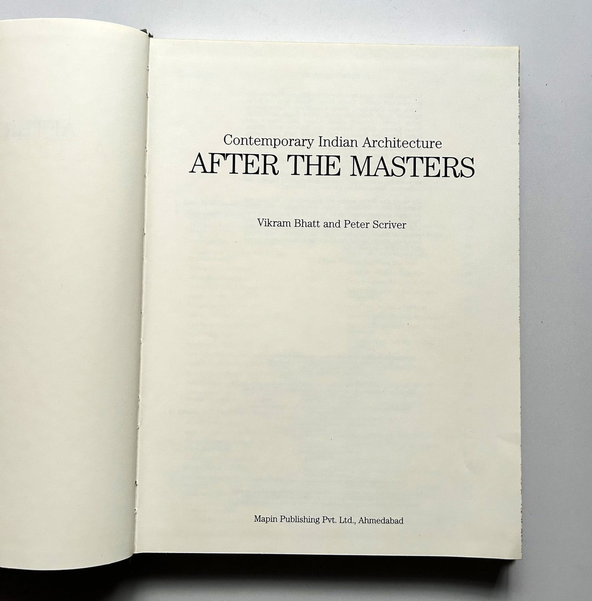 AFTER THE MASTERS BY BHATT &amp; SCRIVER image 3