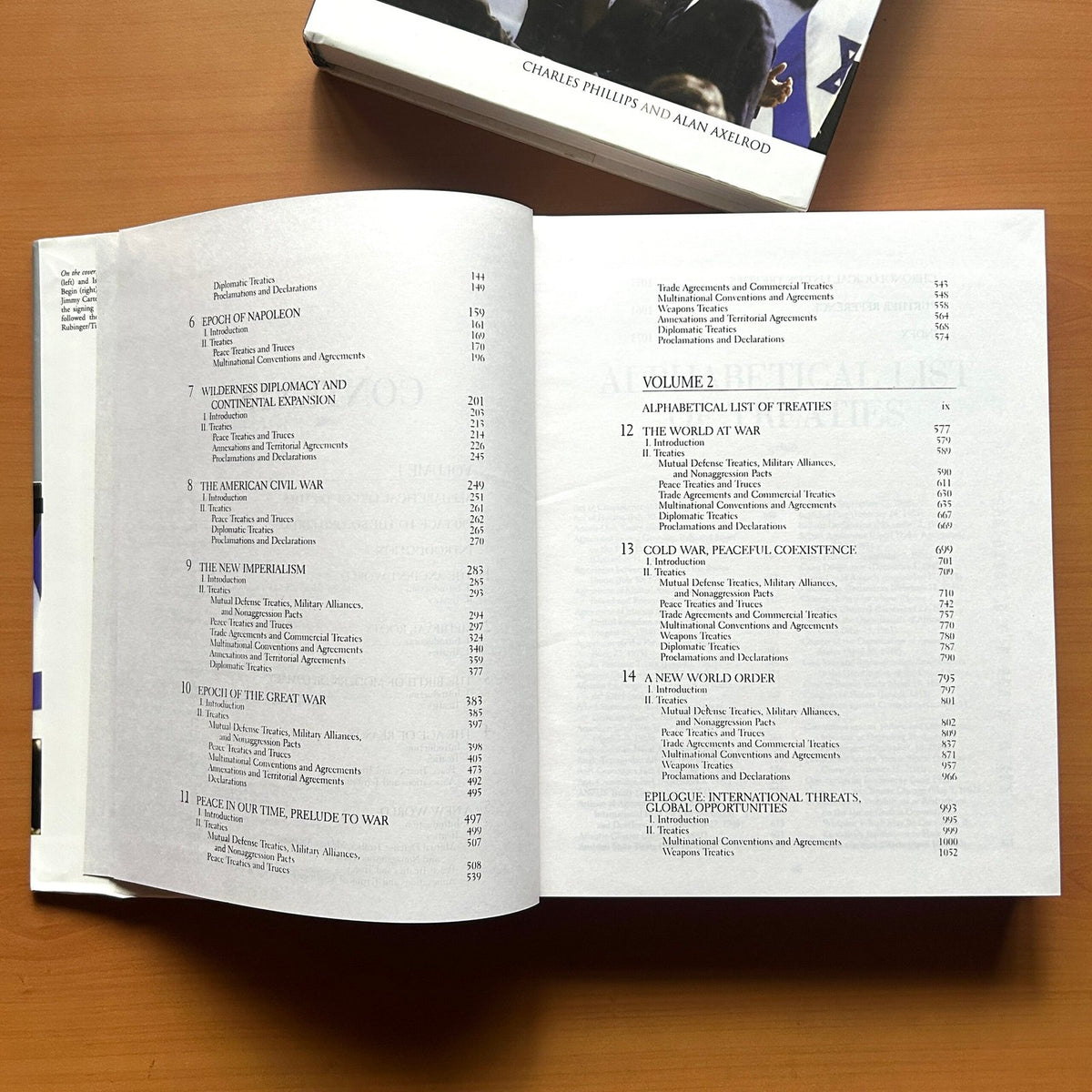 Historical Treaties &amp; Alliances (2 Volumes Set)  - Charles Phillips · Alan Axelrod image 4