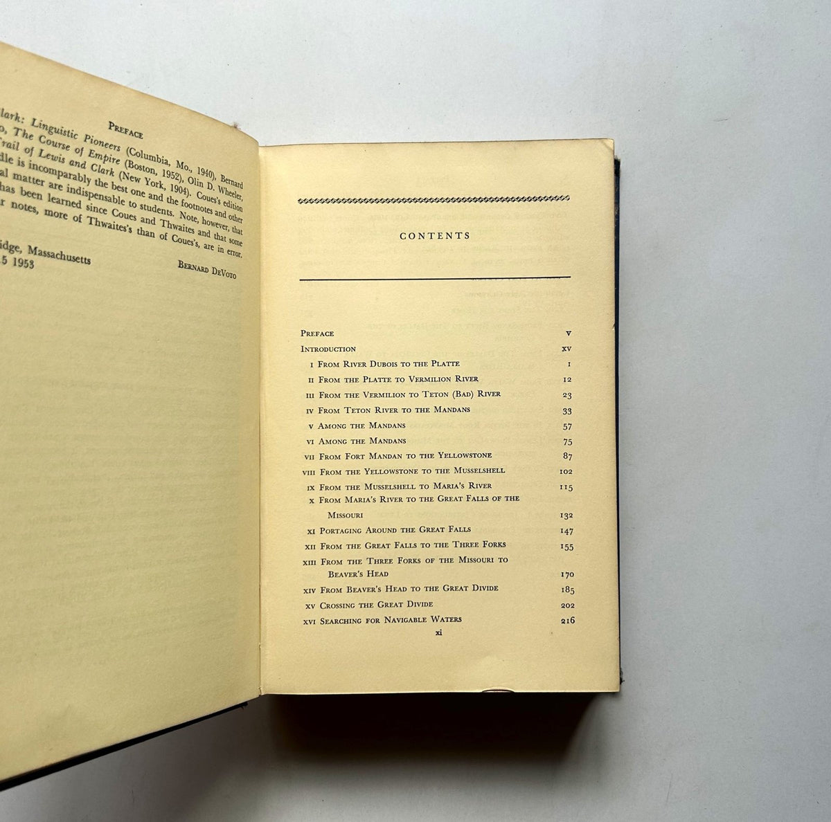 THE JOURNALE OF LEWIS AND CLARK BY BERNARD DEVOTO image 3