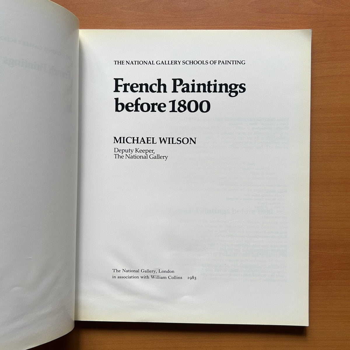 French Painting Before 1800  - Michel Wilson image 1
