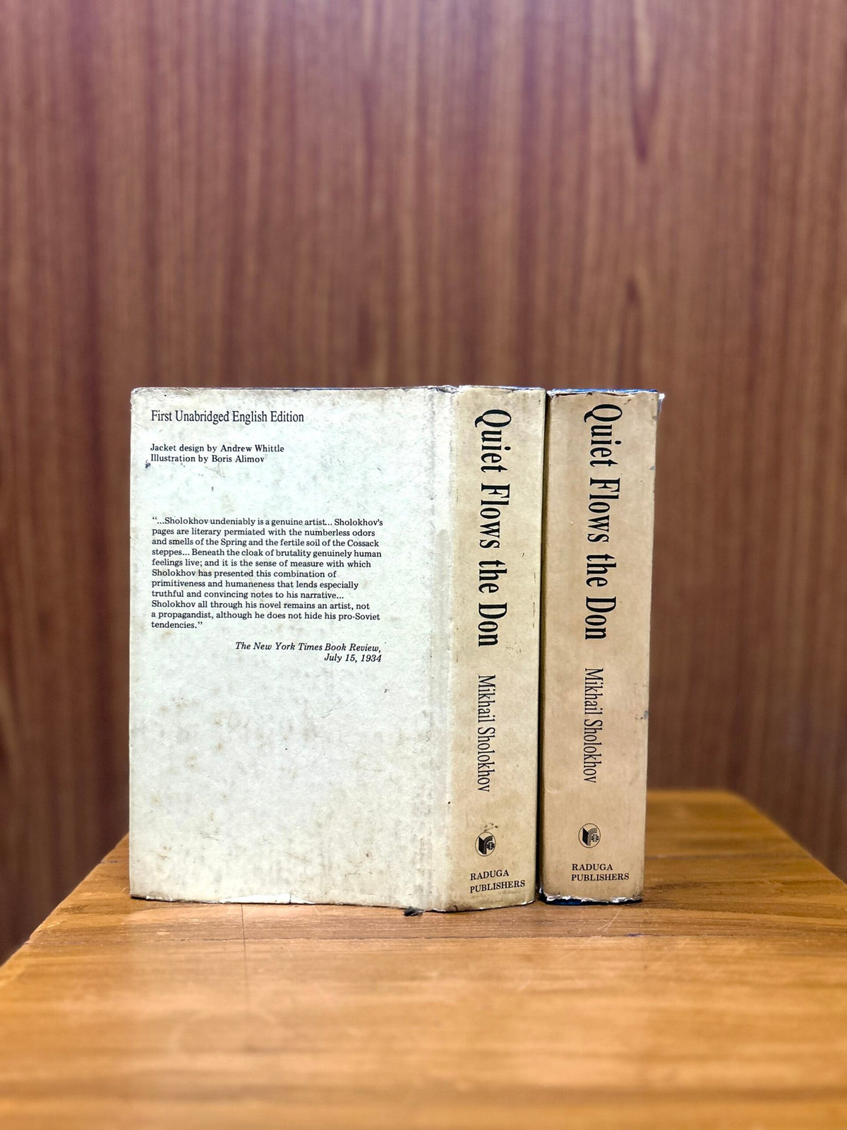 Quiet Flows the Don (Two Volumes)- Mikhail Sholokhov image 1