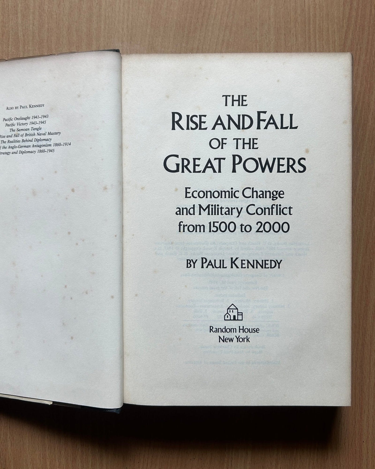 The Rise and Fall of the Great Powers  - Paul Kennedy image 8