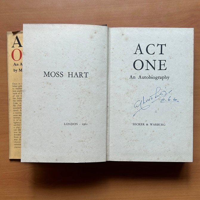 Act One: An Autobiography  -  Moss Hart image 2