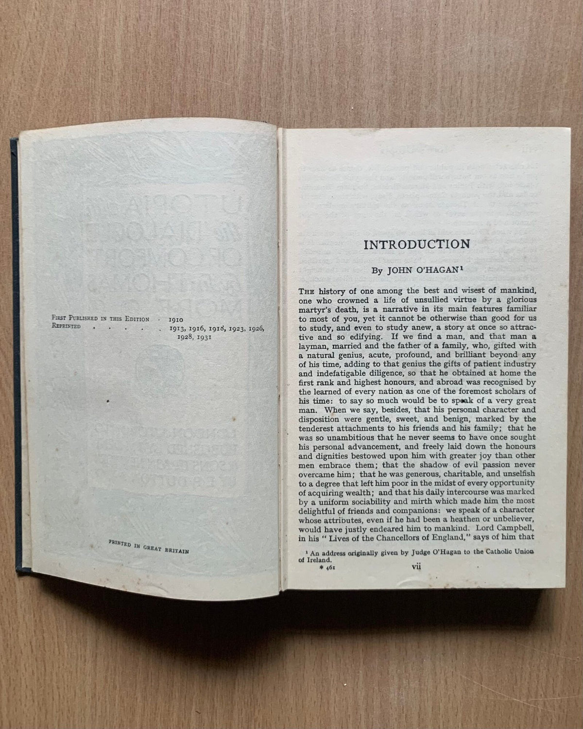 Utopia with the Dialogue - Sir Thomas More image 1