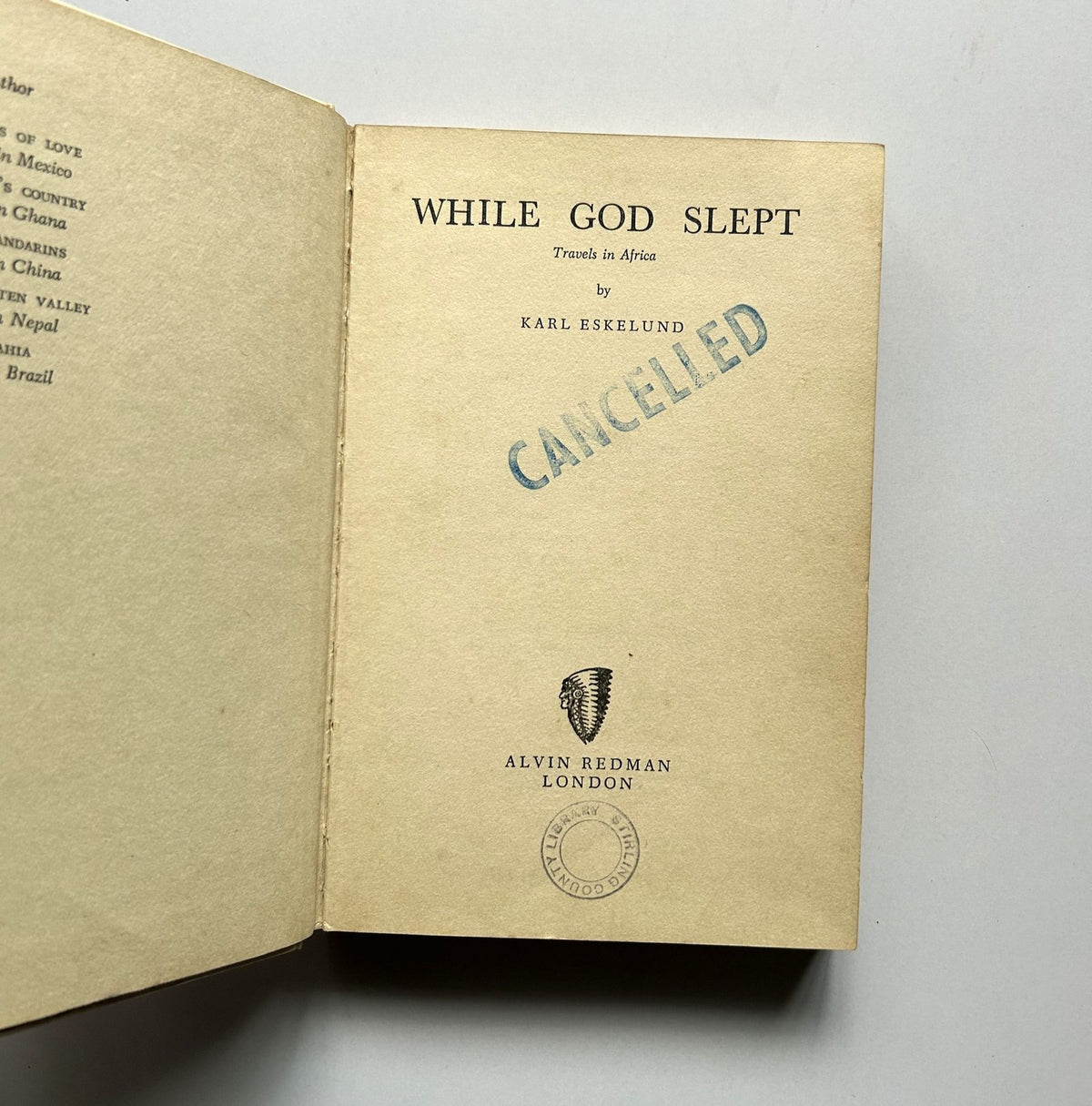 WHILE GOD SLEPT BY KARL ESKELUND image 2