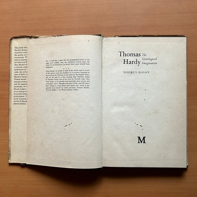 Thomas Hardy: The Sociological Imagination  -  Noorul Hasan image 1