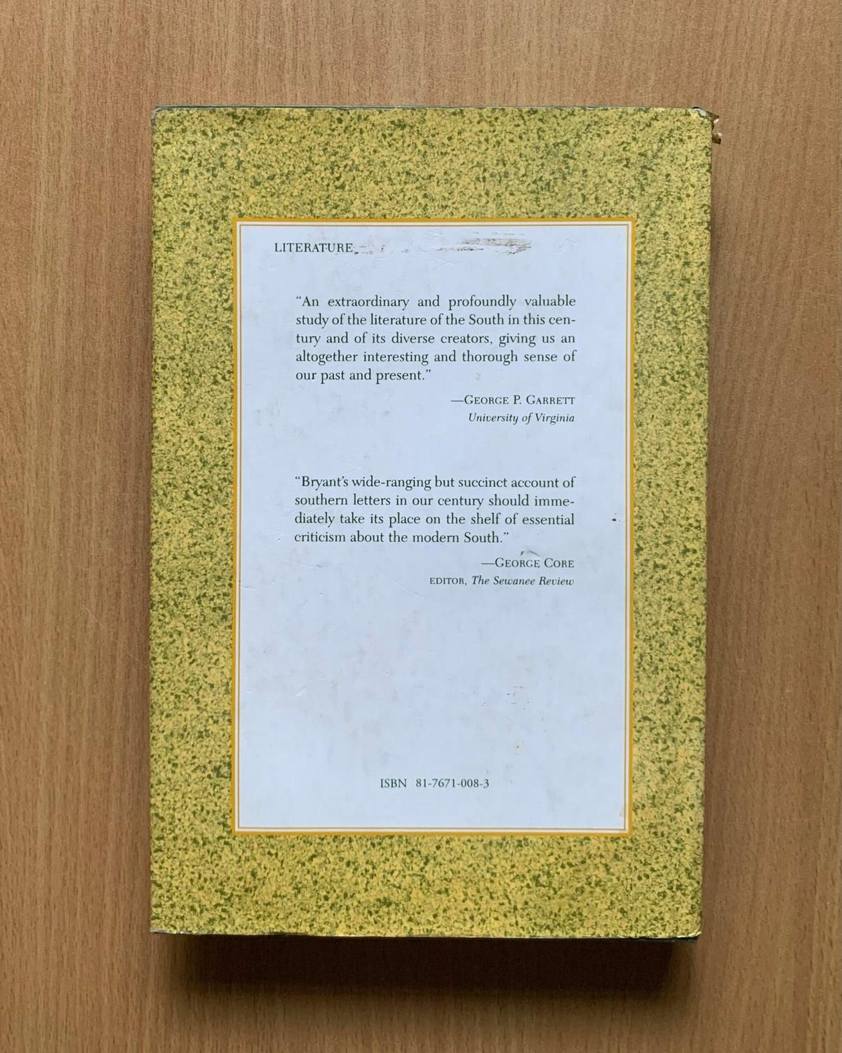 Twentieth Century Southern Literature - J.A. Bryant Jr. image 2