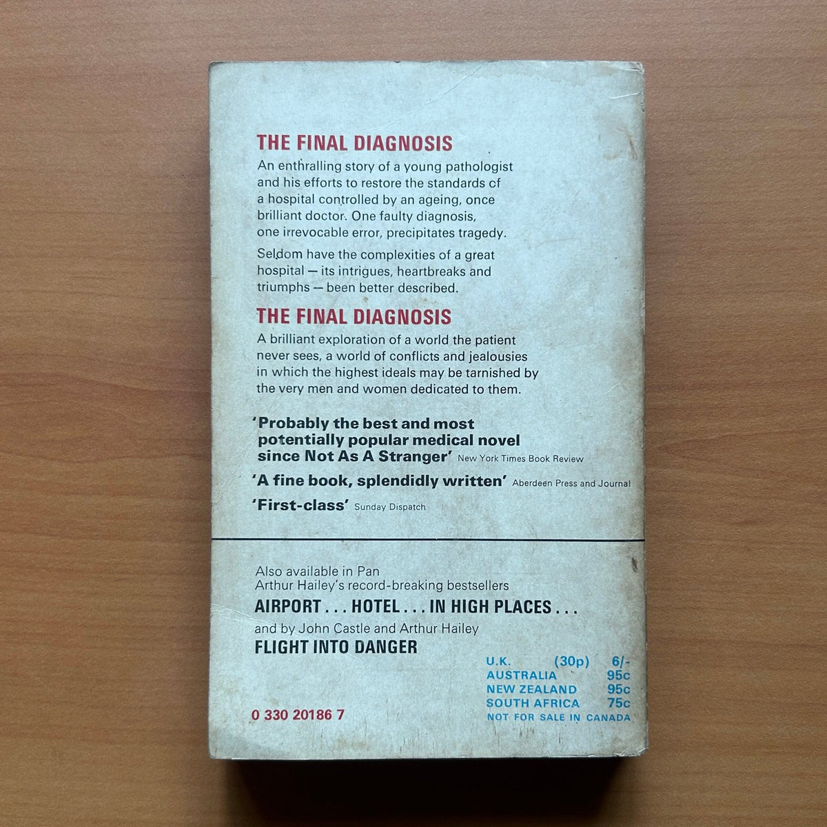 The Final Diagnosis - Arthur Hailey image 2