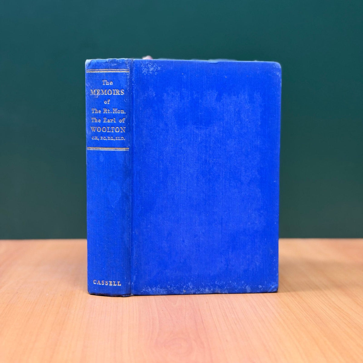 The Memoirs of the Rt. Hon. The Earl of Woolton image 1
