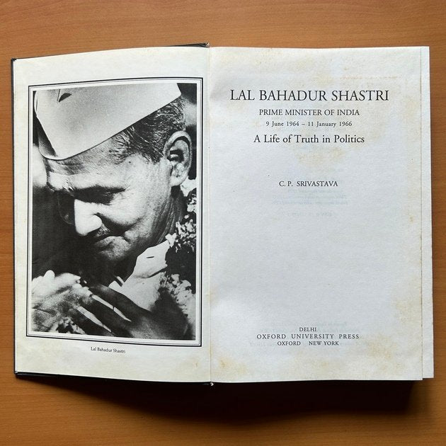 Lal Bahadur Shastri: A Life of Truth in Politics  - C. P. Srivastava image 1