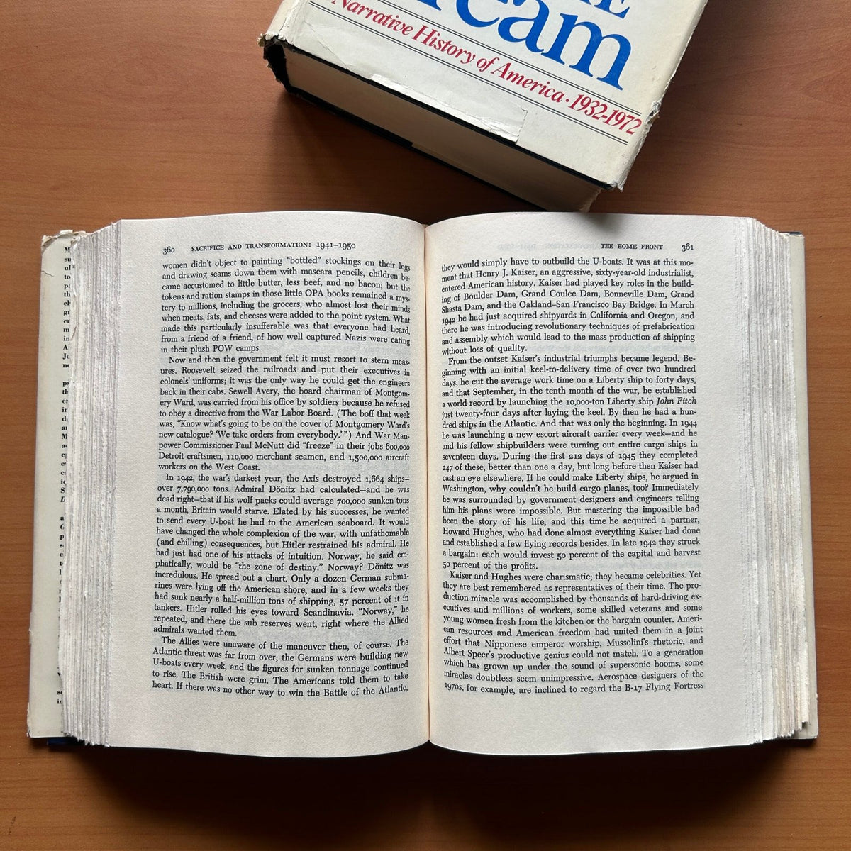 The Glory and the Dream: A Narrative History of America, 1932–1972 (2 Volumes Set)  - William Manchester image 9