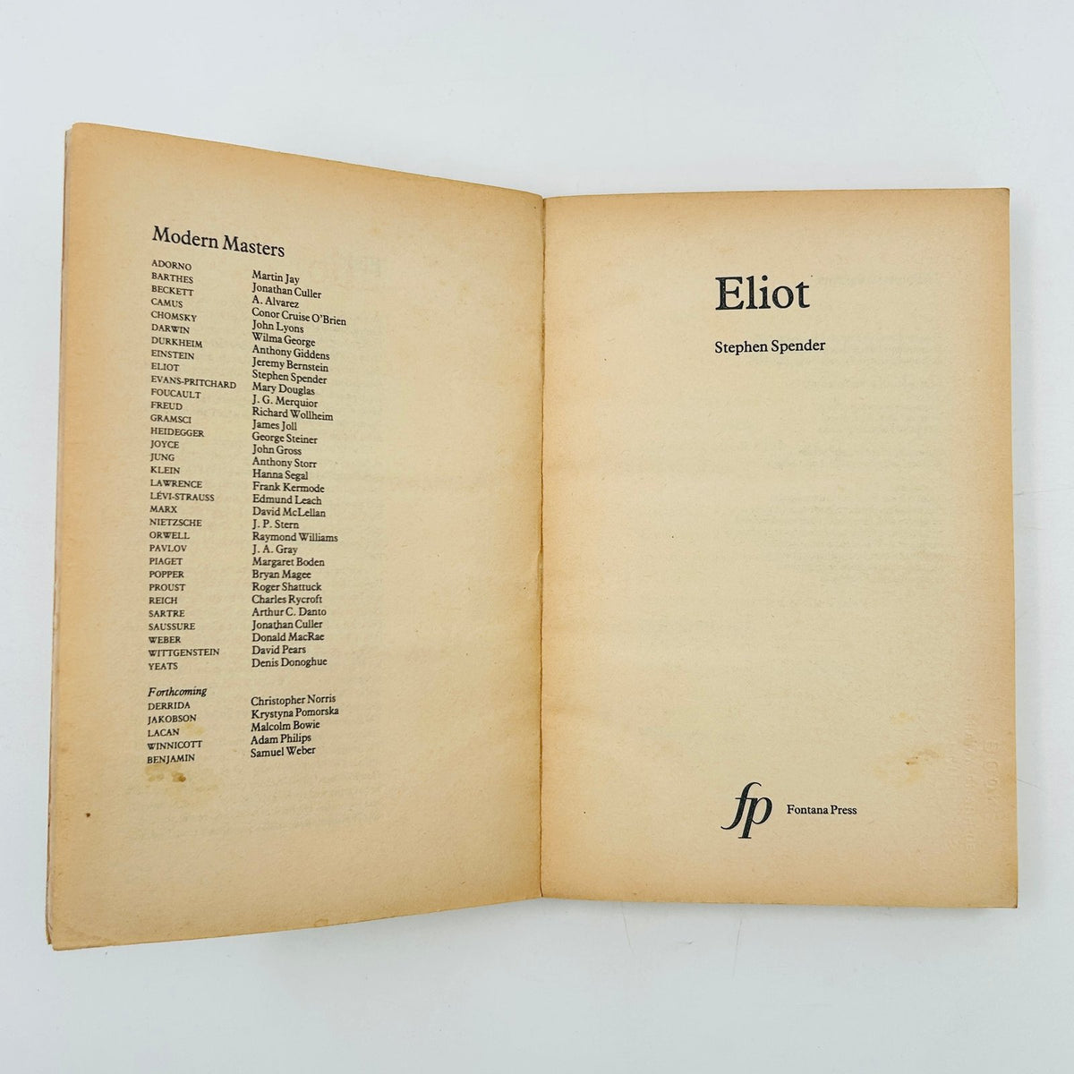 ELIOT by Stephen Spender image 3