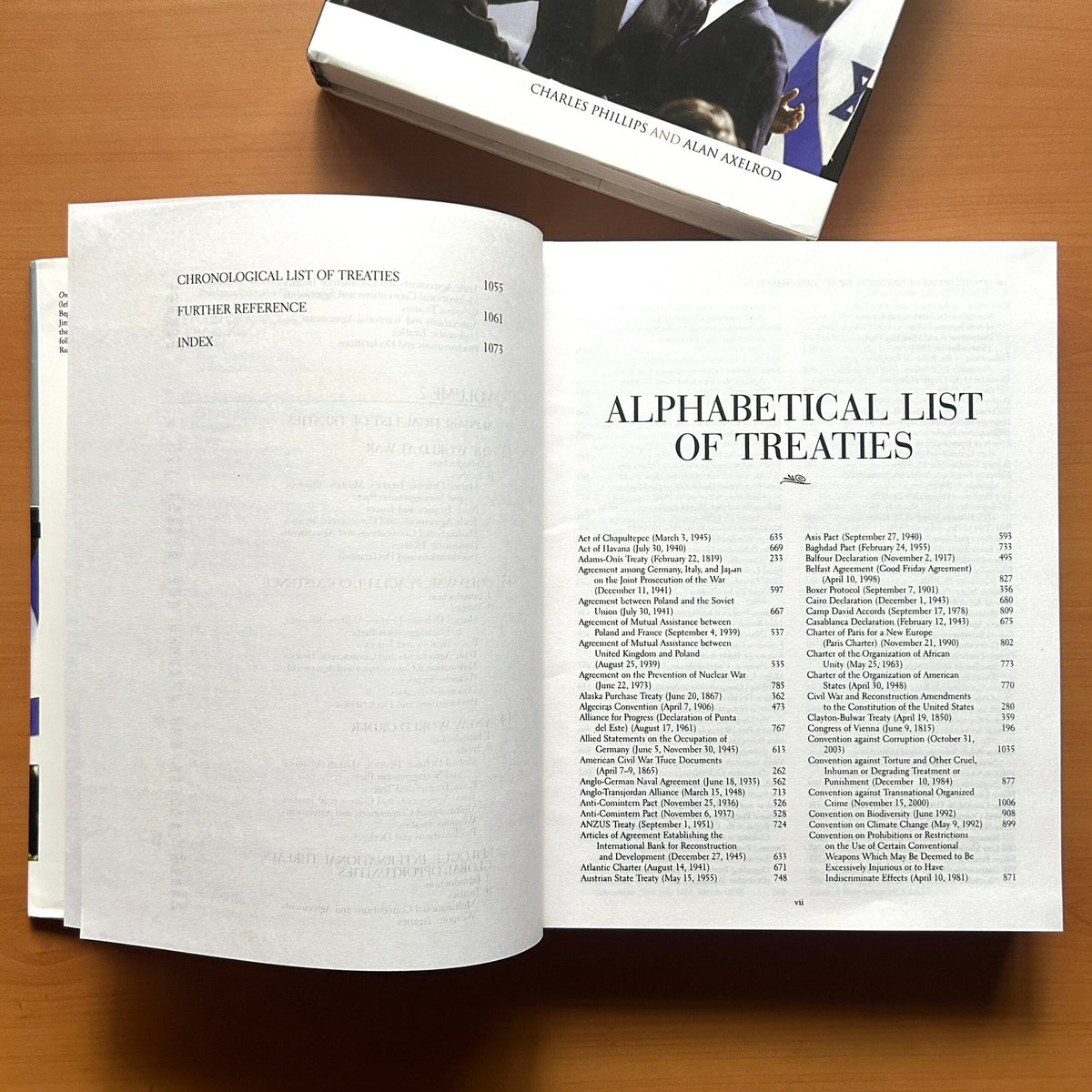 Historical Treaties &amp; Alliances (2 Volumes Set)  - Charles Phillips · Alan Axelrod image 5