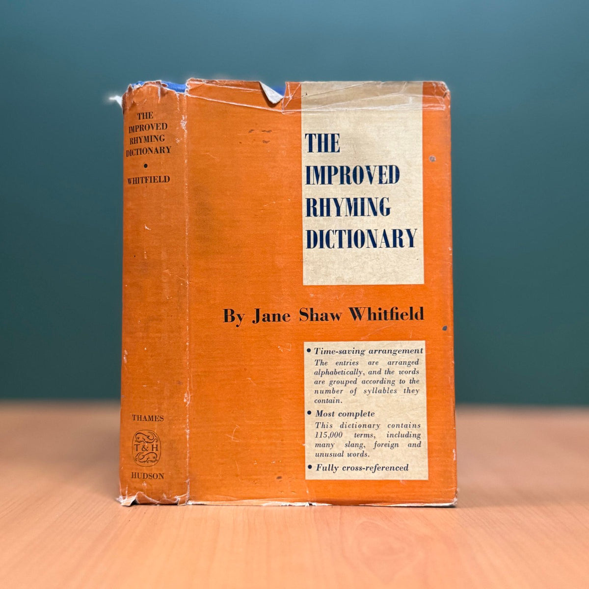 The Improved Rhyming Dictionary  -  Jane Shaw Whitfield image 0