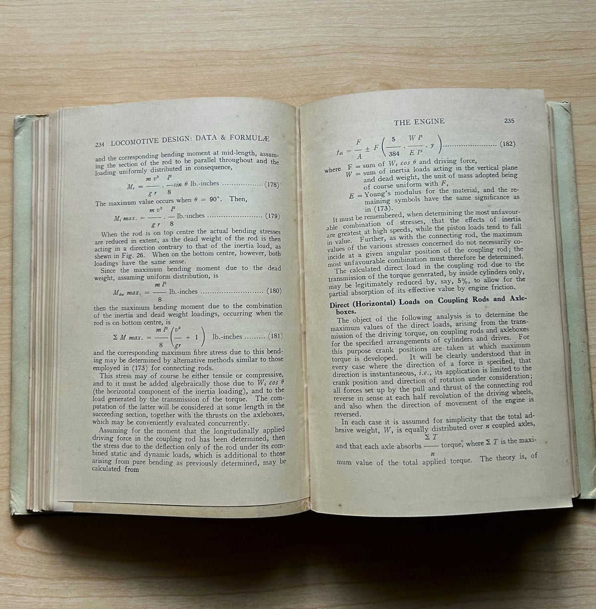 STEAM LOCOMOTIVE DESIGN: DATA AND FORMULA by E.A. PHILLIPSON image 6
