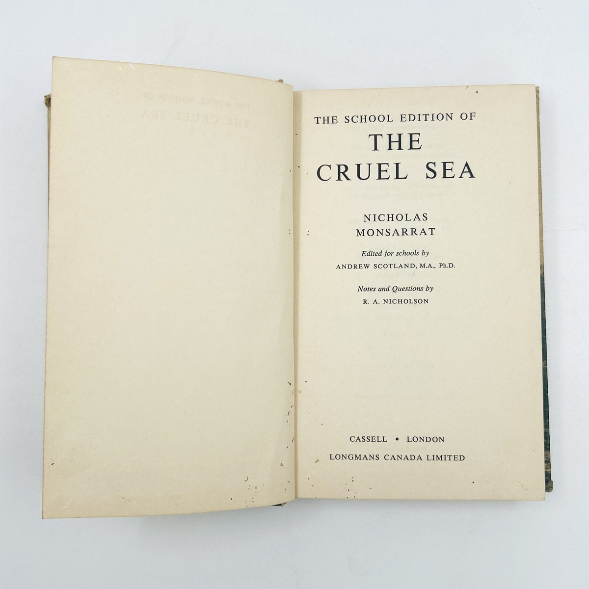 The Cruel Sea by Nicholas Monsarrat image 3