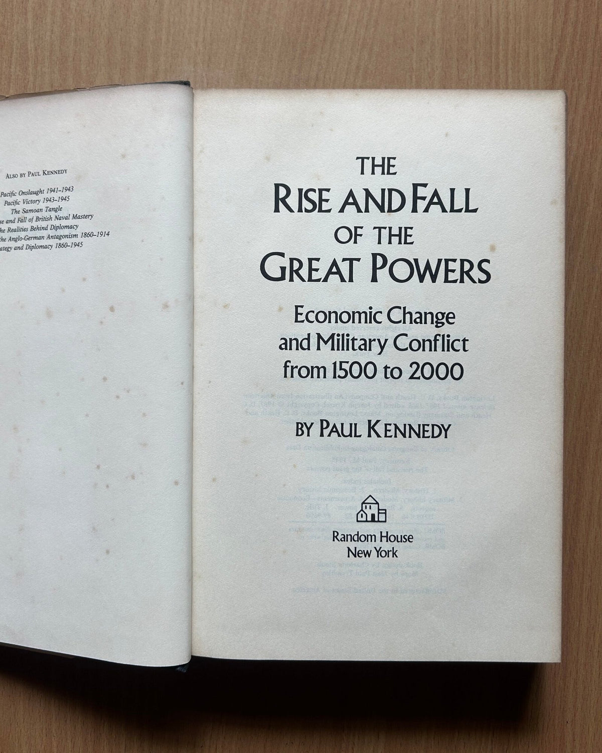 The Rise and Fall of the Great Powers  - Paul Kennedy image 7