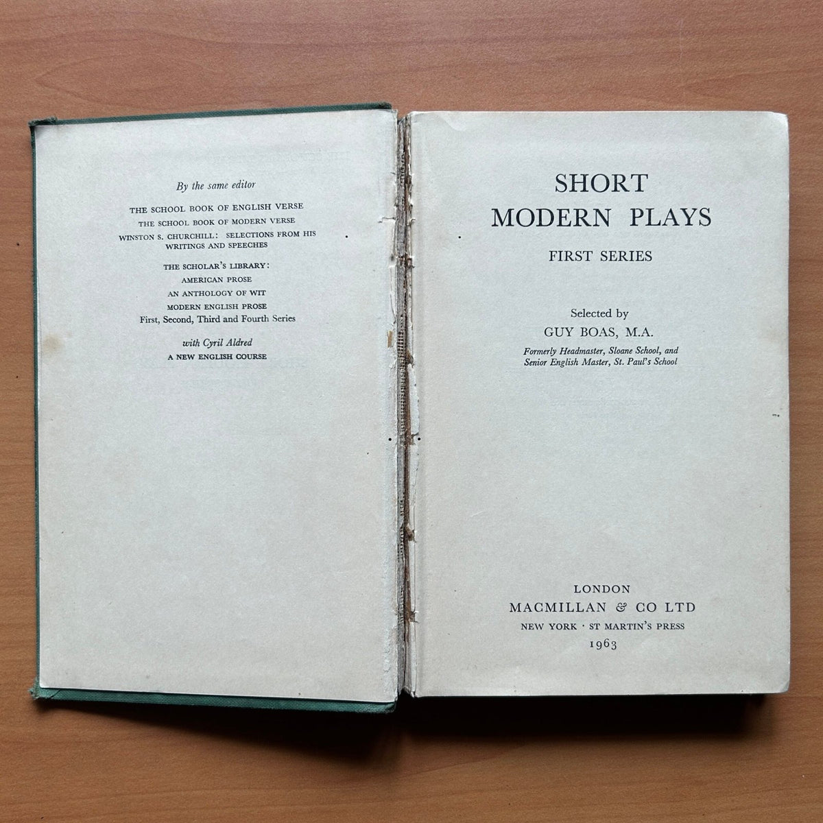Short Modern Plays image 1