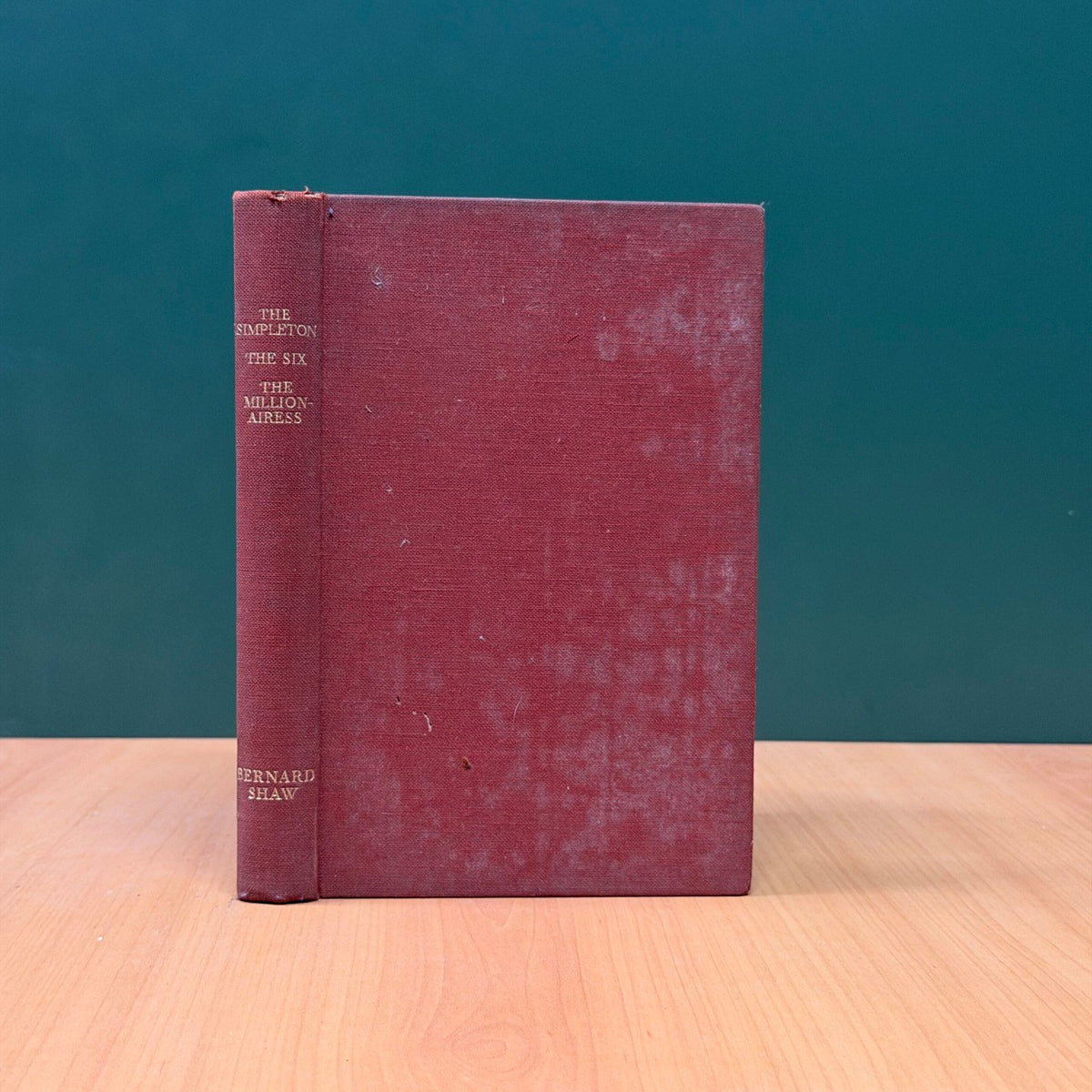 The Simpleton, The Six &amp; The Millionairess - Bernard Shaw image 0