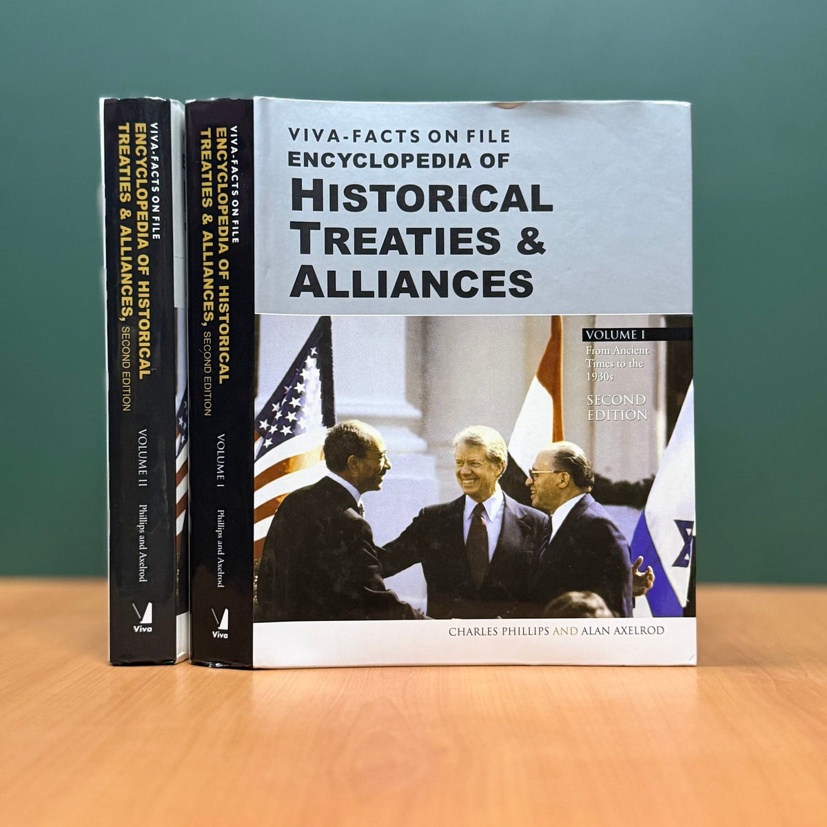 Historical Treaties &amp; Alliances (2 Volumes Set)  - Charles Phillips · Alan Axelrod image 0