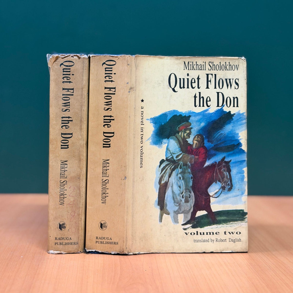 Quiet Flows the Don (Two Volumes)- Mikhail Sholokhov image 0