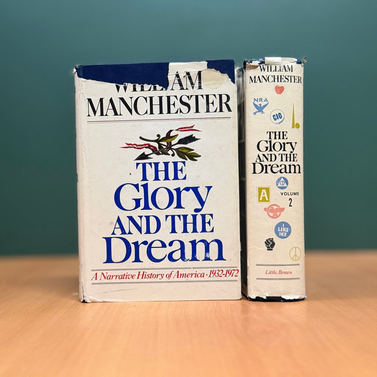 The Glory and the Dream: A Narrative History of America, 1932–1972 (2 Volumes Set)  - William Manchester image 1