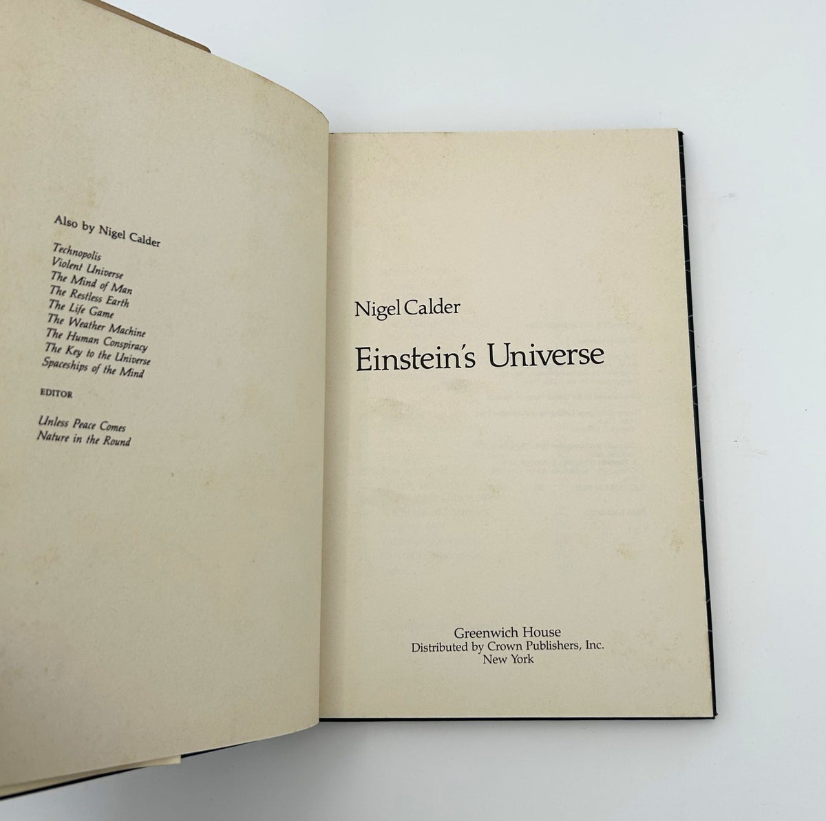 EINSTEIN'S UNIVERSE BY NIGEL CALDER image 6